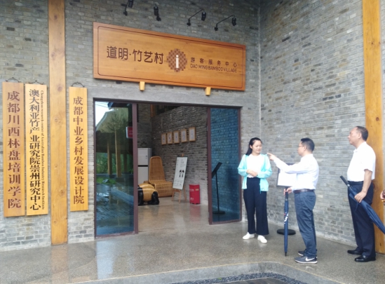 集团辅导赴崇州市路明镇调查互换