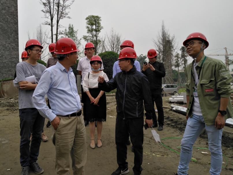 尊龙集团官网集团辅导查抄金牛宾馆工程推动工作