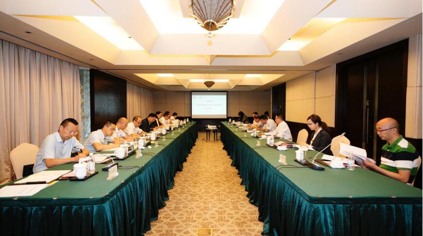 周晓阳总经理与内江市委副书记余先河一行座谈互换