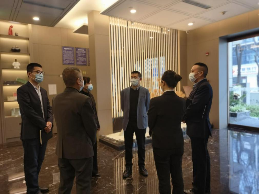 集团辅导带队赴锦著酒店天府广场店安全查抄